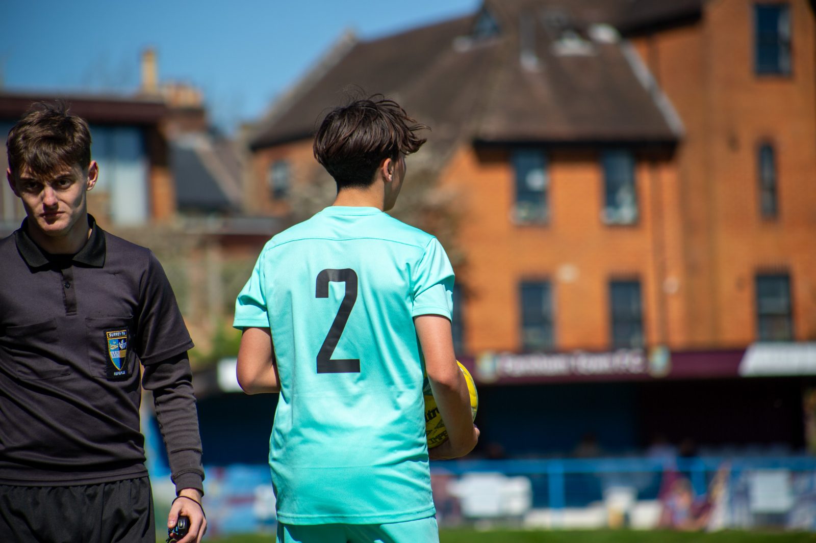 A Conquest player on matchday