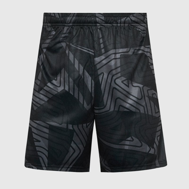 Black goalkeeper shorts