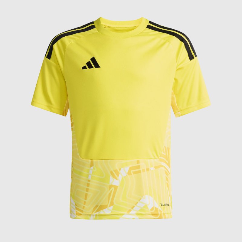 Yellow goalkeeper top